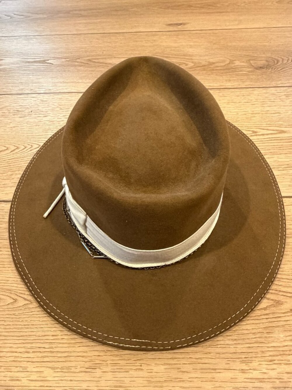 Nick Fouquet beaver felt hat (size 7 ¼ or 7 ⅜ ) - Picture 3 of 6